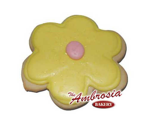 Puff Flower Cut-Out Cookie