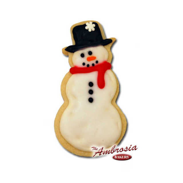 Snowman Cut-Out Cookie