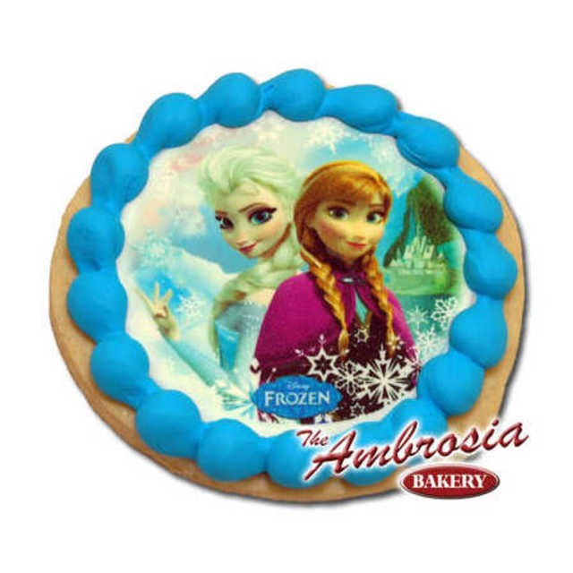 Disney Frozen - Sisters, Edible Image® Cookie