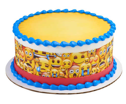 Emoji Mashup PhotoCake® Image Strips