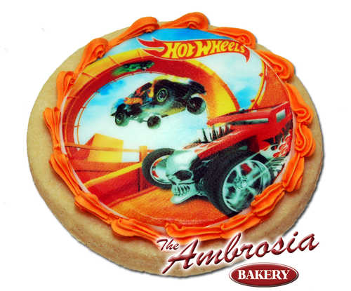 Hot Wheels - Edible Image® Cookie