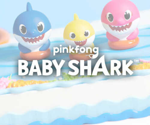 Baby Shark Cakes