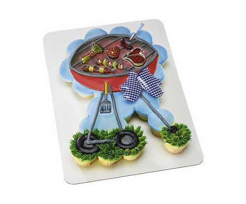 Bar-B-Q Grill Creations with 24 Cupcakes