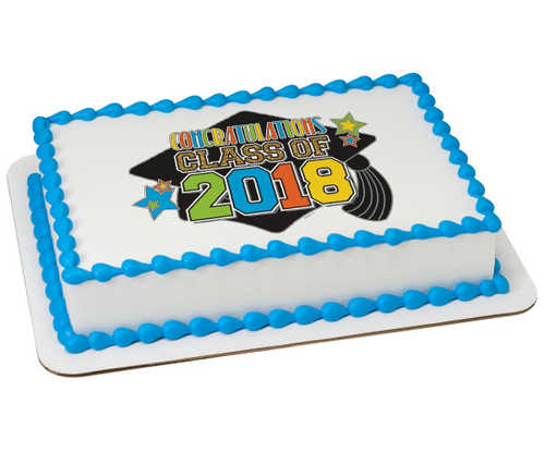 Grad 2018 PhotoCake® Image Cake