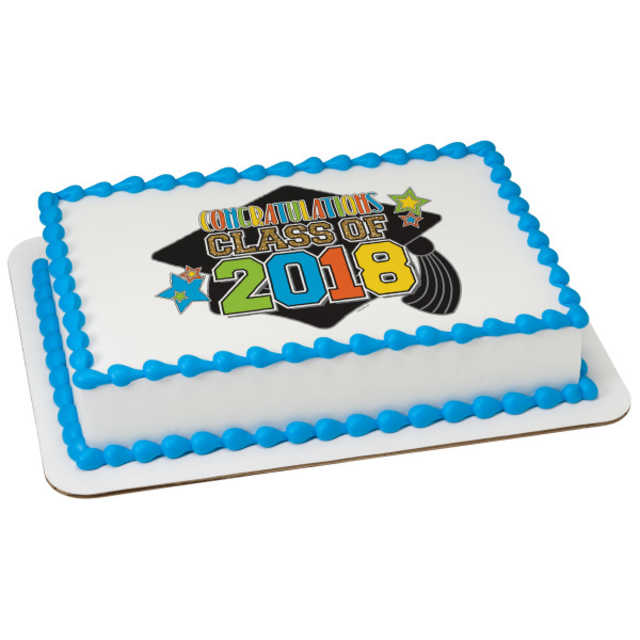 Grad 2018 PhotoCake® Image Cake