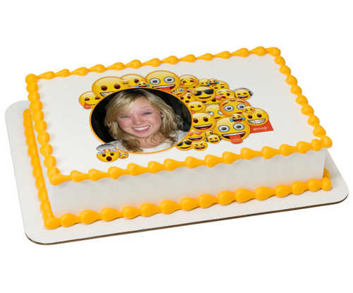 Emoji Mashup PhotoCake® Frame