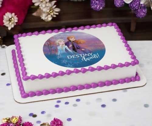 Disney Frozen II Destiny Awaits PhotoCake® Edible Image®