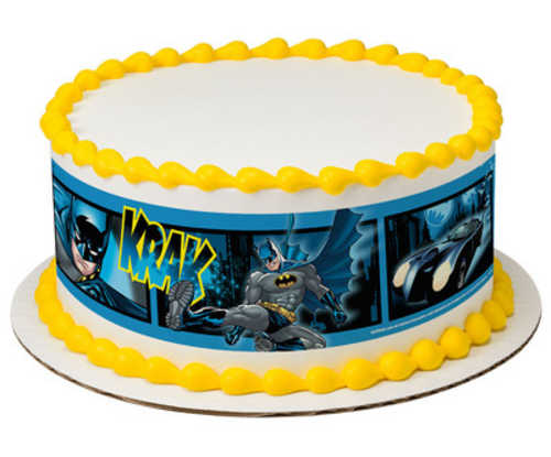 Batman Fwoosh, Krak, Wham PhotoCake® Image Strips