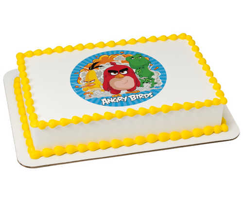 Angry Birds Boom! Edible Image PhotoCake®