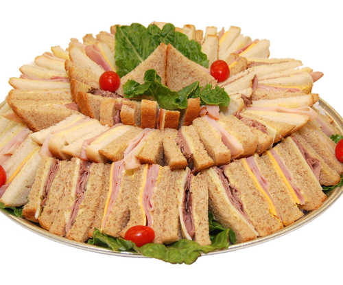 Whole Wheat Bread Sandwich Tray