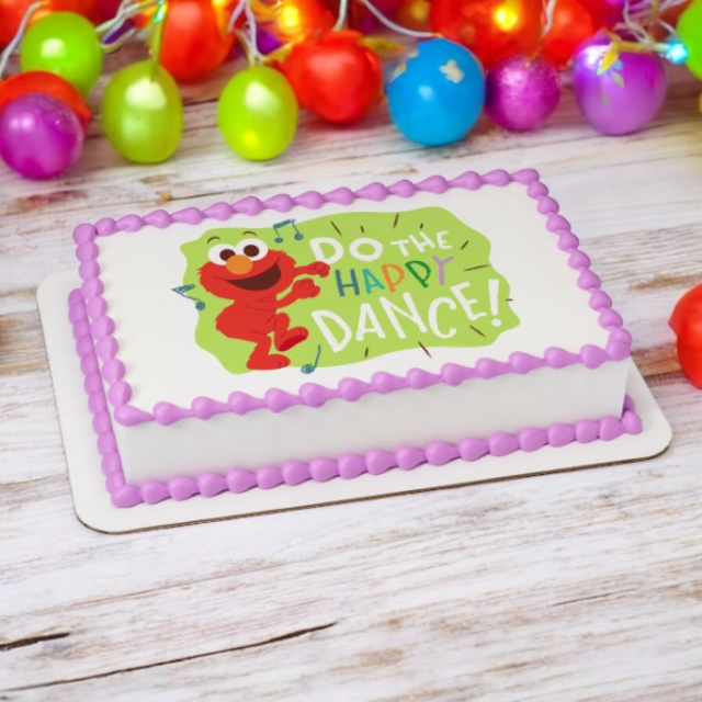Sesame Street® Elmo Happy Dance PhotoCake® Edible Image® Cake