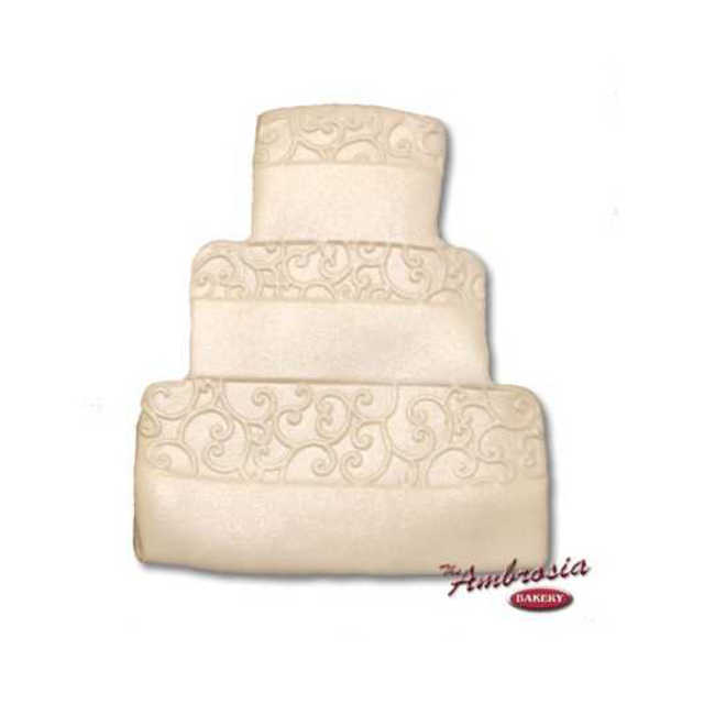 Wedding Cake Cut-Out Cookie #1