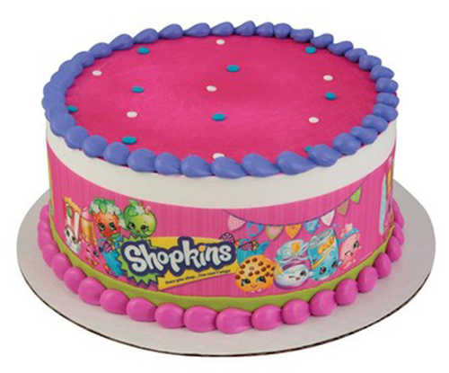 Shopkins - Shopping Spree - PhotoCake® Image Strips