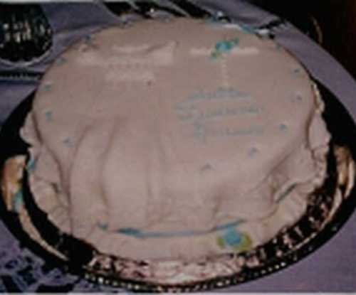 Drape, Dress and Fondant Cross