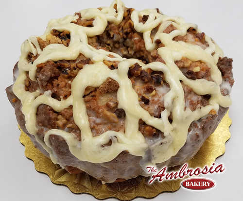 Cinnamon Pecan & Cream Cheese Pound Cake