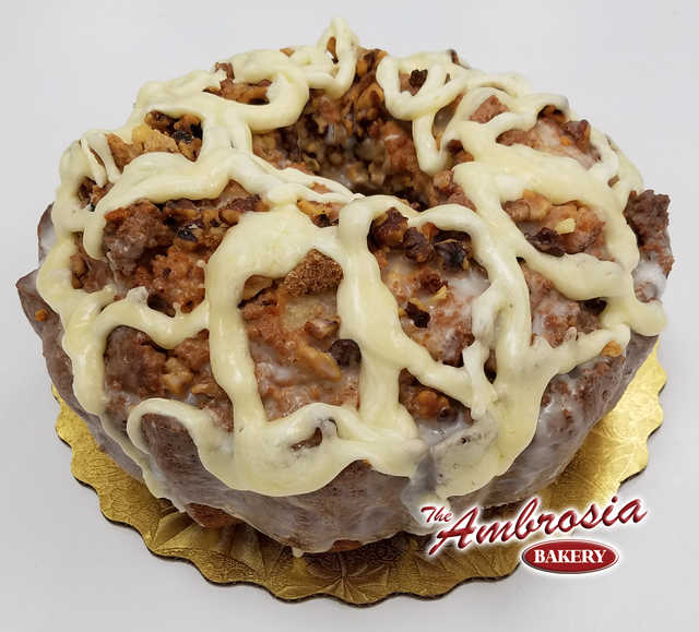 Cinnamon Pecan & Cream Cheese Pound Cake