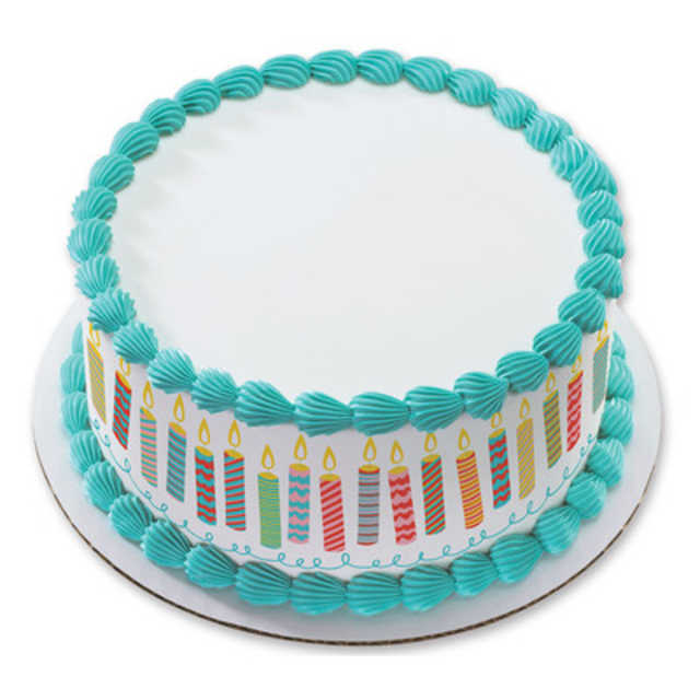 Birthday Blowout Candles PhotoCake® Image Strips