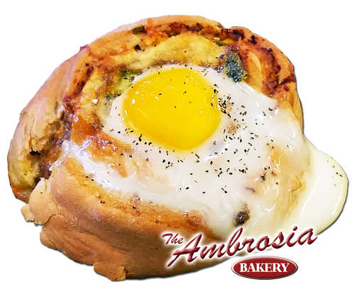 Stuffed Sausage, Cheese, Jalapeno Biscuit with Egg