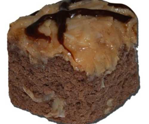 Cake Squares - German Chocolate