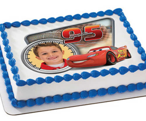 Disney Cars Piston Cup Championship PhotoCake® Frame