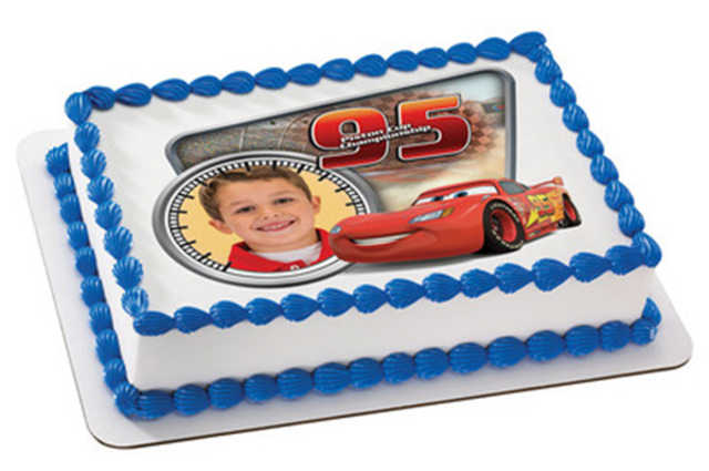 Disney Cars Piston Cup Championship PhotoCake® Frame