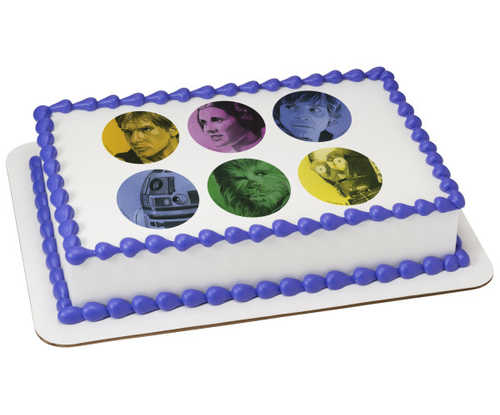 Disney - Star Wars™ Classic Characters 3" PhotoCake® Image