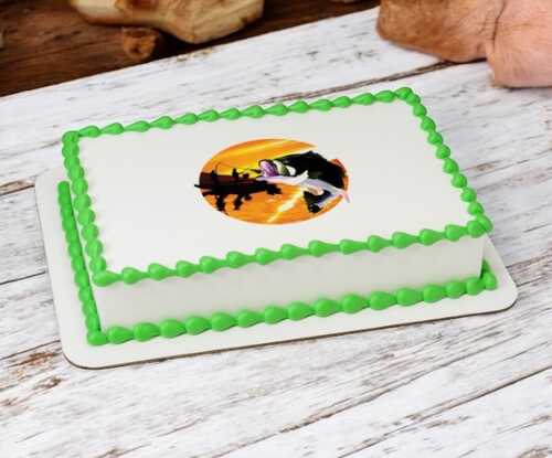 Big Catch Father's Day PhotoCake® Edible Image® Cake