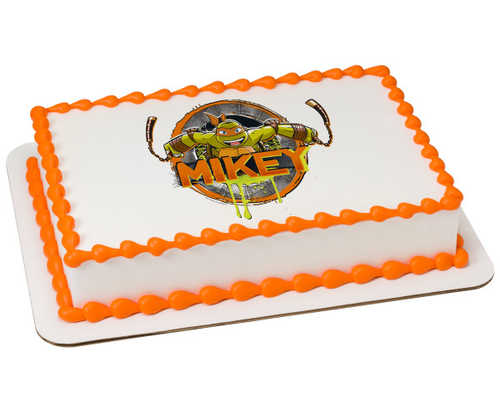 Teenage Mutant Ninja Turtles Michelangelo PhotoCake® Image