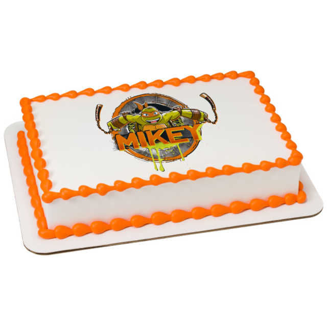 Teenage Mutant Ninja Turtles Michelangelo PhotoCake® Image