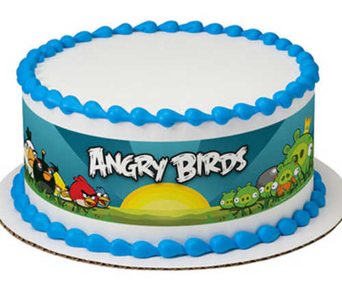 Angry Birds Make "Way for the Angry" - PhotoCake® Image Strips