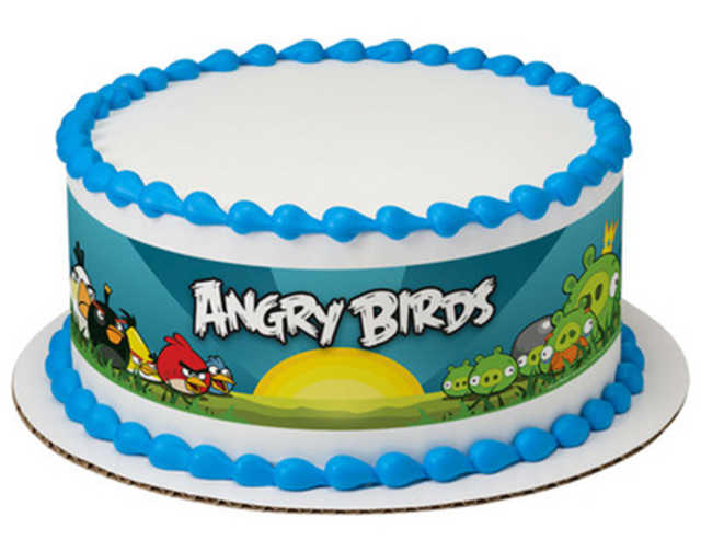Angry Birds Make "Way for the Angry" - PhotoCake® Image Strips