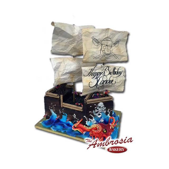 3-D Pirate Ship