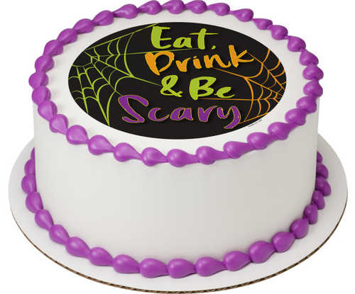 And Be Scary Web PhotoCake® Image