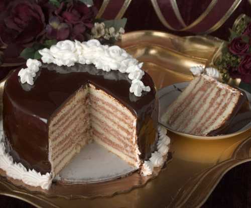 Doberge Cake - Chocolate