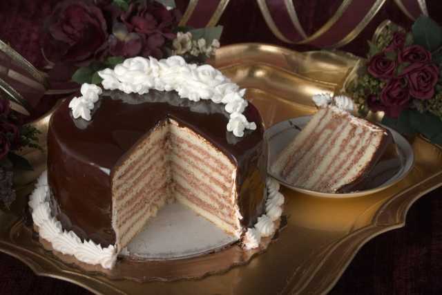 Doberge Cake - Chocolate