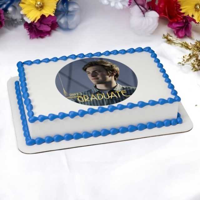 2025 Graduate Selfie Frame Edible Image® Frame 