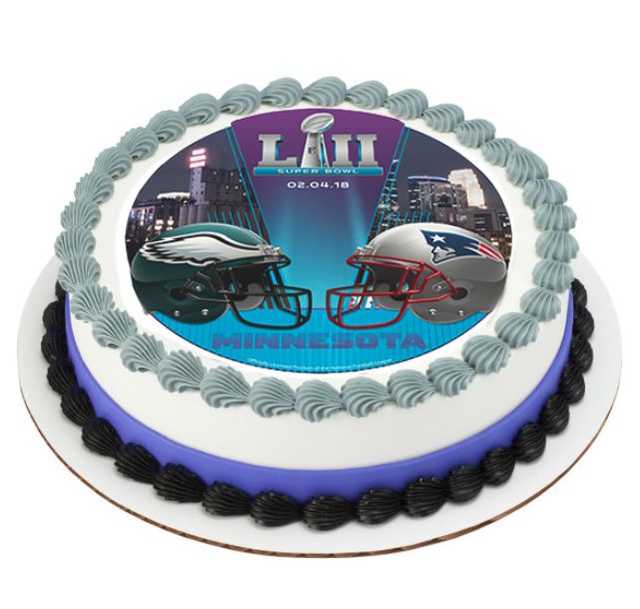 NFL Super Bowl LII Edible Image® Cake